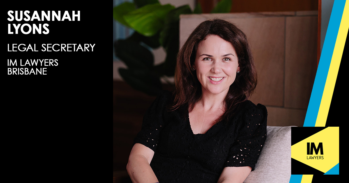 Susannah Lyons IM Lawyer Brisbane